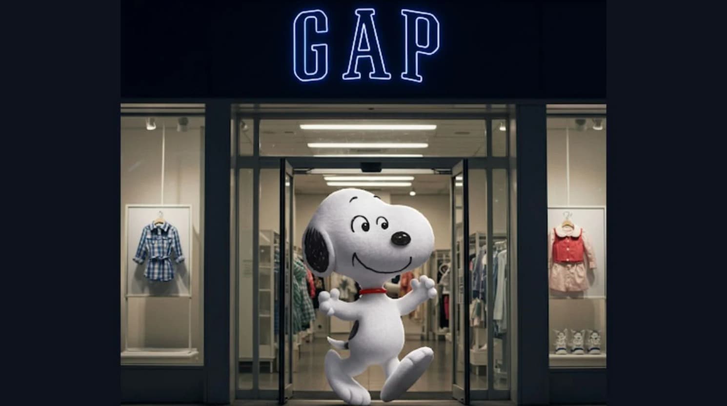 Gap presenta una colección de Snoopy que te enamorará