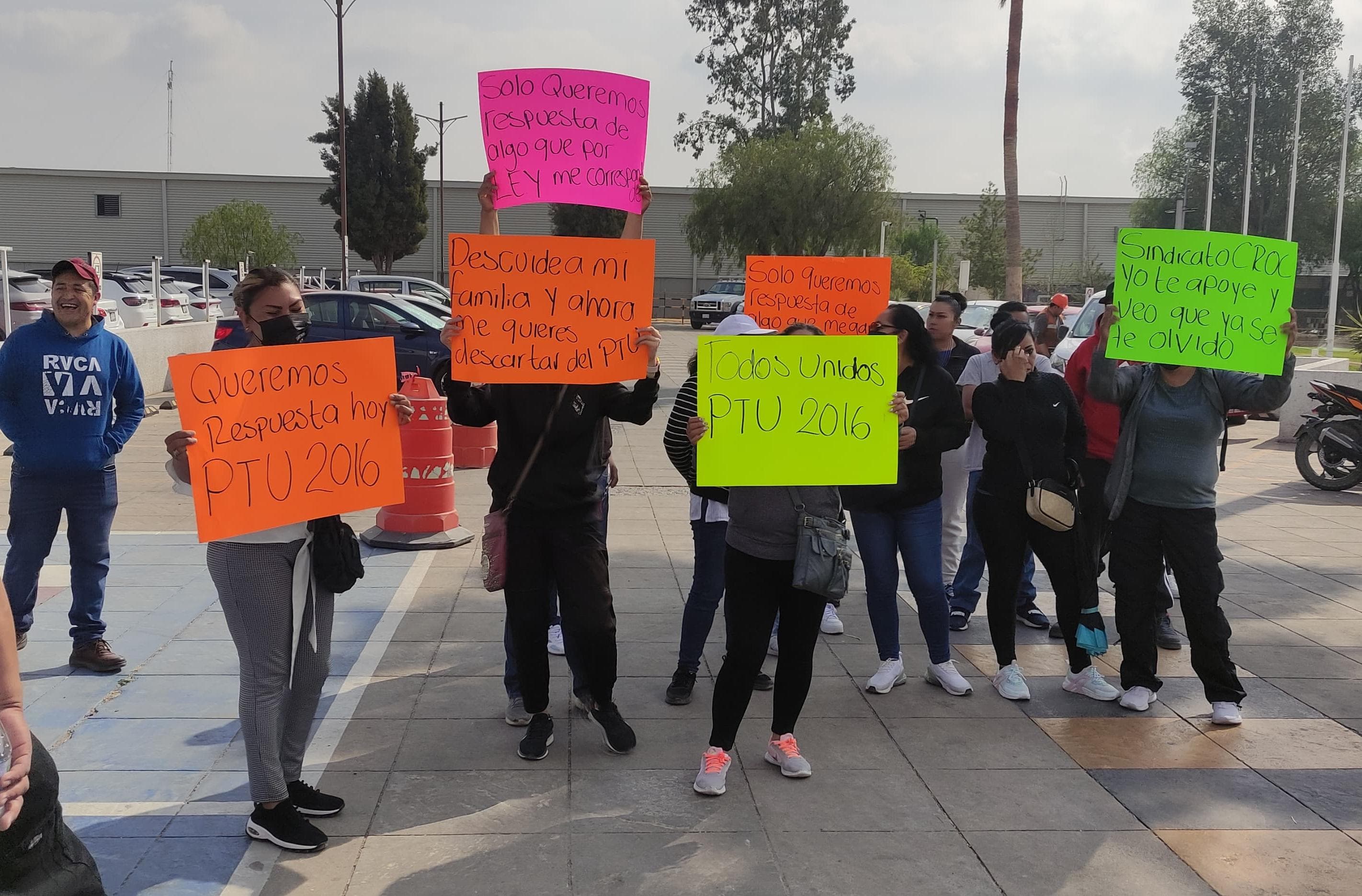 Extrabajadores de Valeo exigen pago de utilidades de 2016