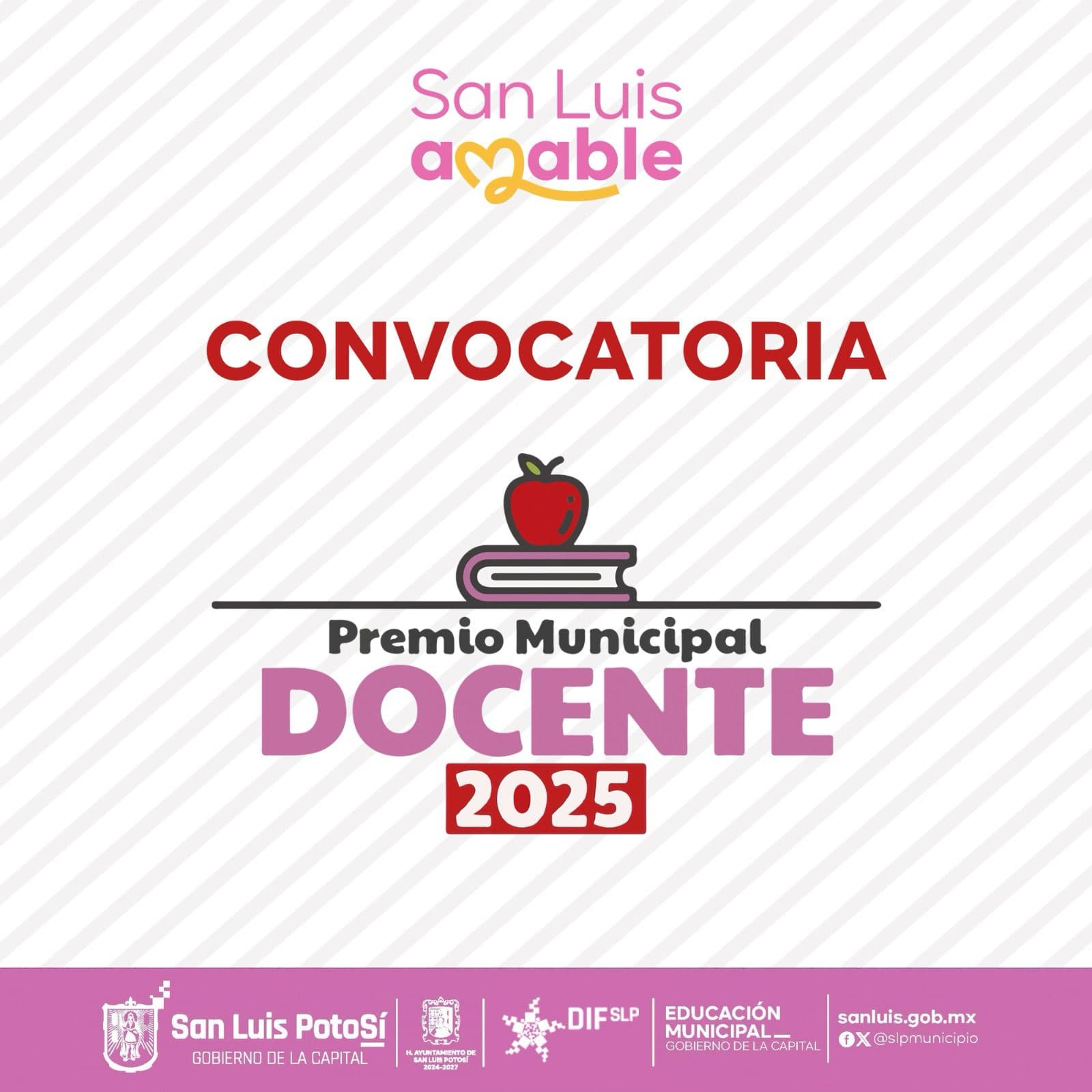 Abren convocatoria para el Premio Municipal Docente 2025