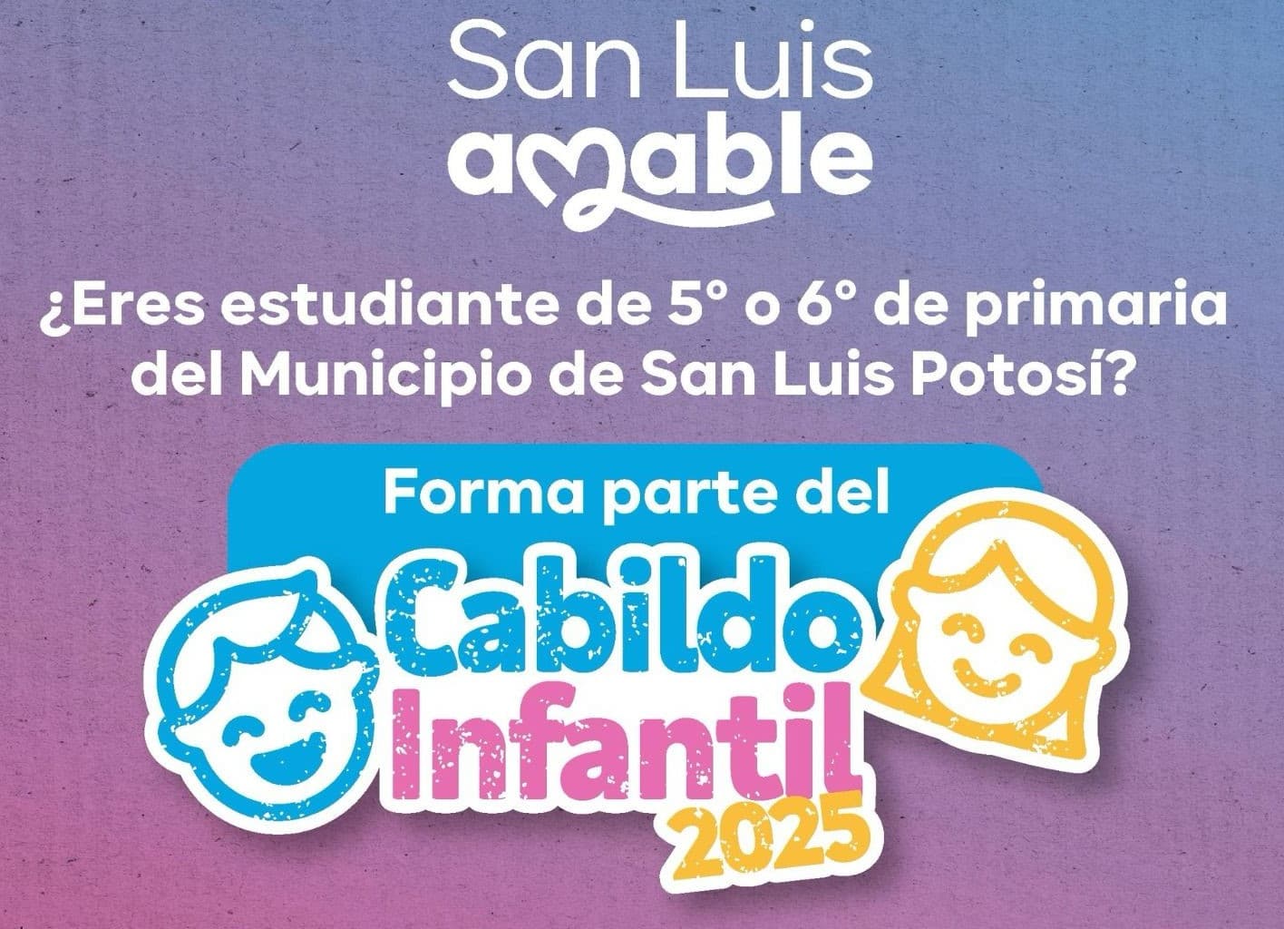 Cerrará pronto convocatoria para integrar Cabildo Infantil municipal 2025