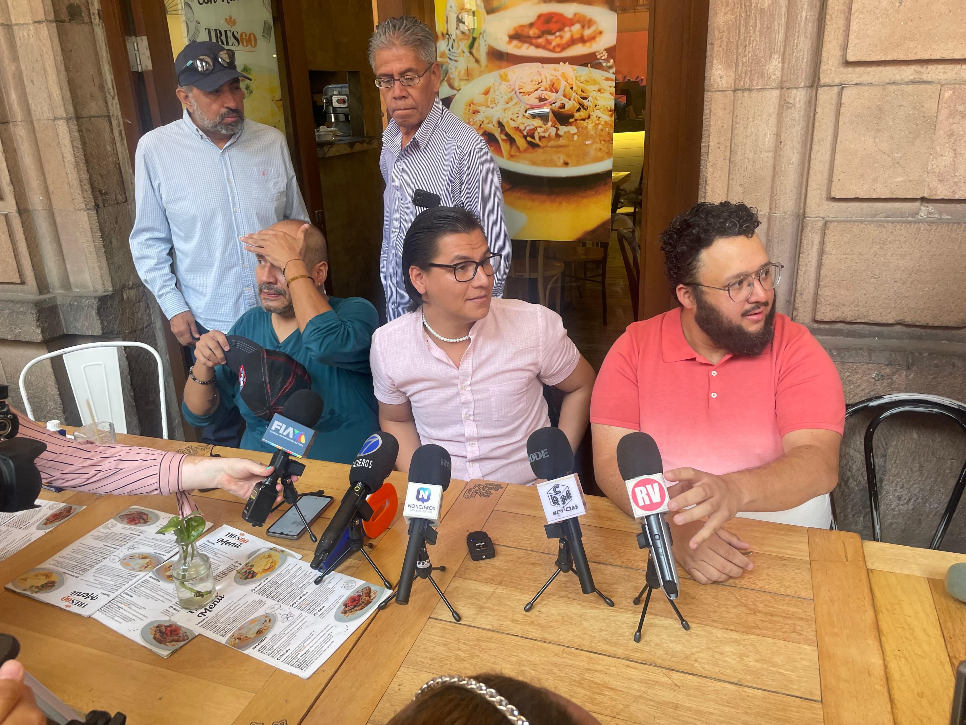 Denuncia contendiente judicial no binario discriminación del Congreso del Estado