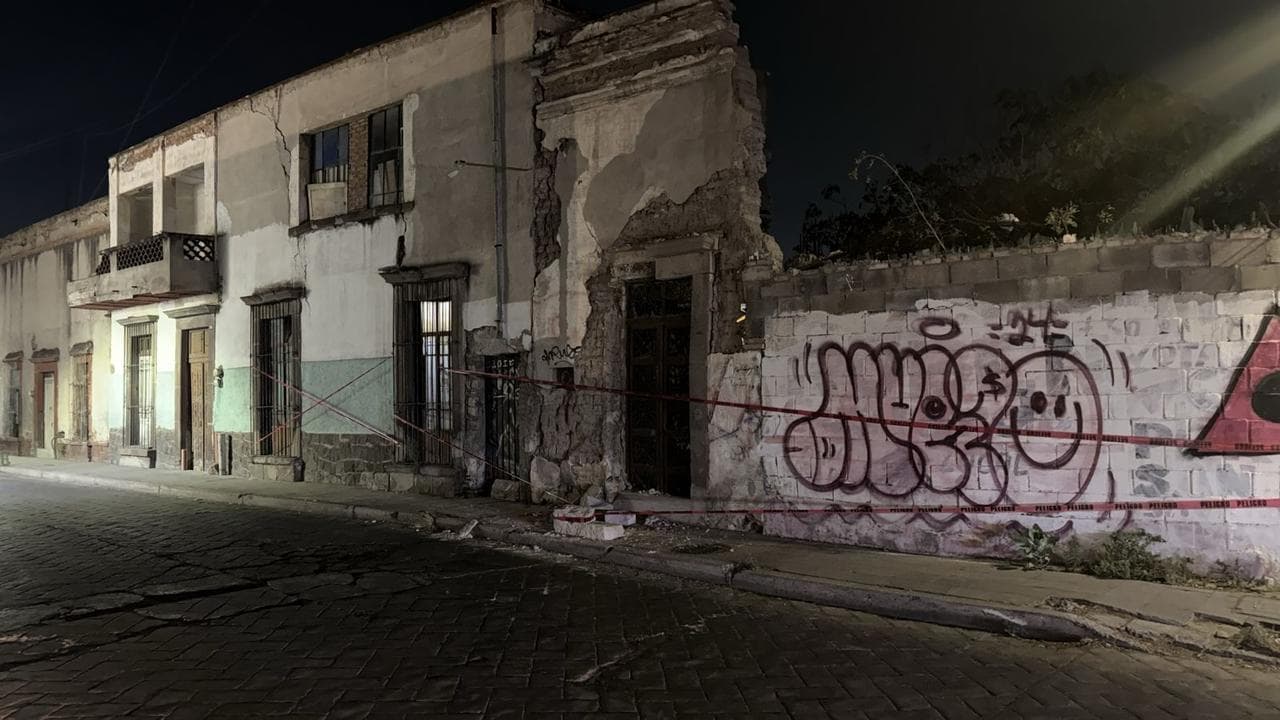 Atiende Ayuntamiento colapso de finca en Barrio de San Sebastián