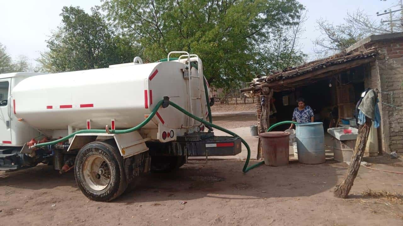 Incrementa demanda de pipas ante sequía y altas temperaturas en la entidad