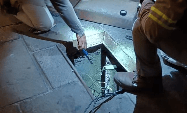 Denuncian actos vandálicos contra alumbrado público del Centro Histórico