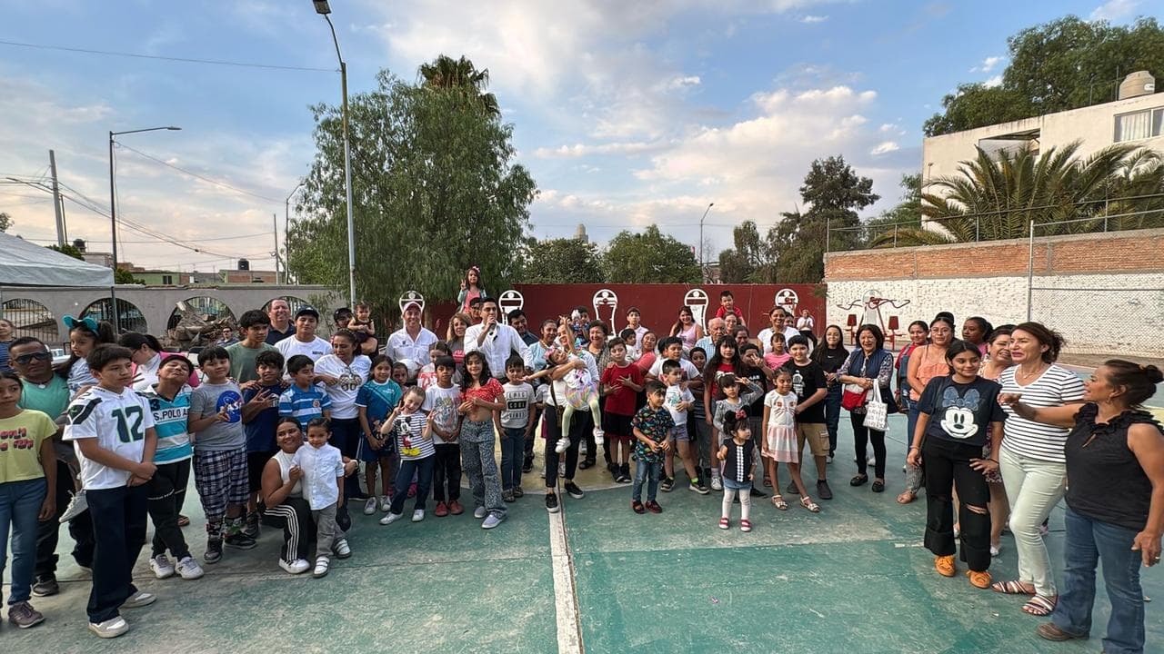 Realizan más de 350 celebraciones por el Día del Niño en SLP