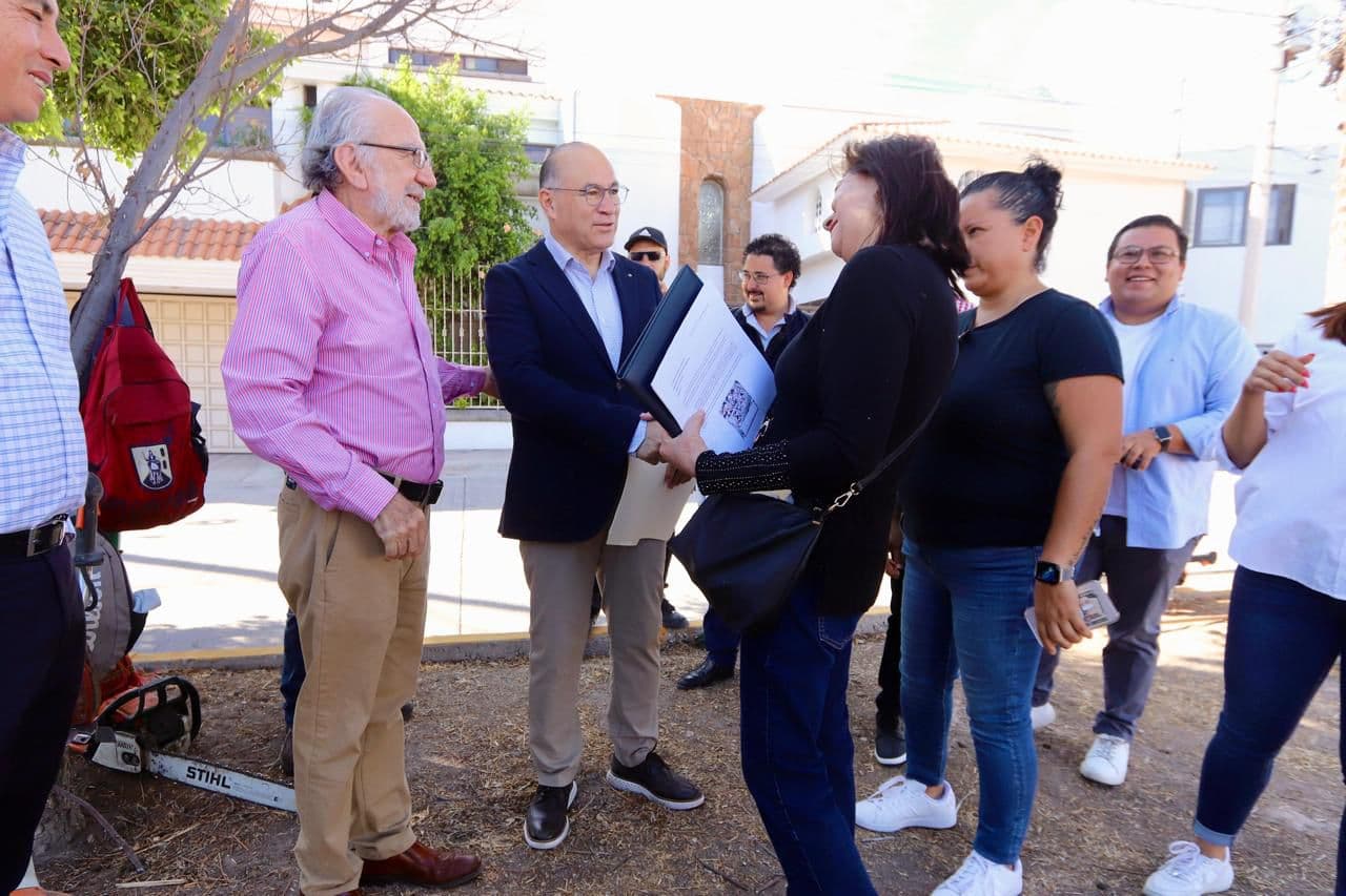 Encabeza Galindo jornadas de trabajo en fraccionamiento Colinas del Parque
