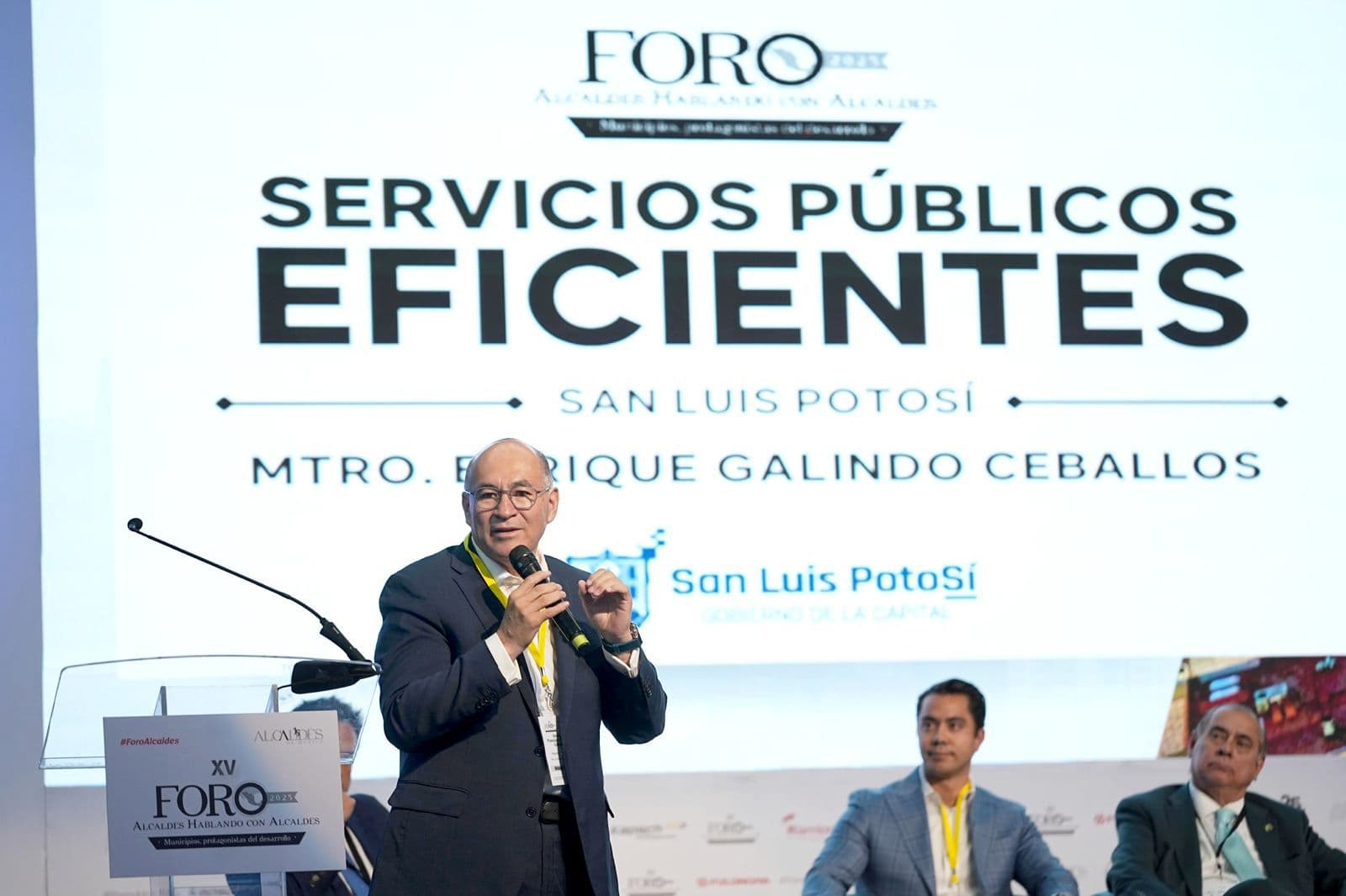 Presenta Galindo resultados de su gestión en Foro Nacional de Alcaldes