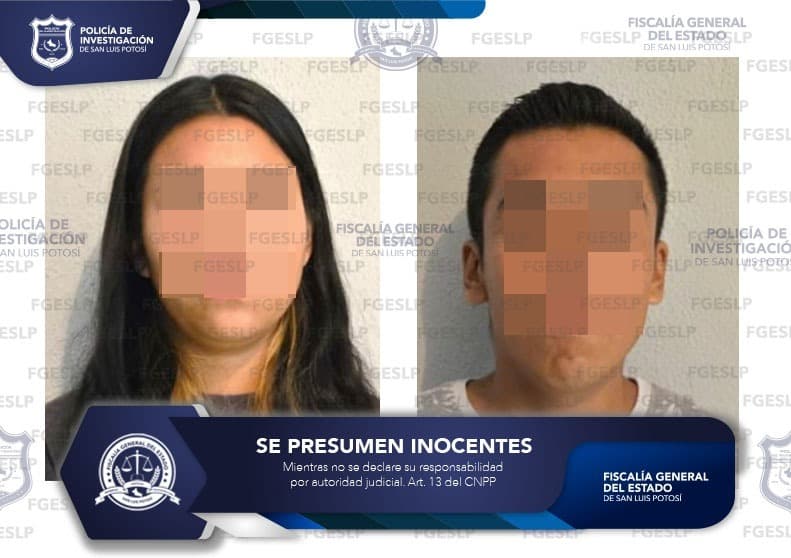 Detienen a un hombre y una mujer por presunto abuso sexual de una menor en la Huasteca