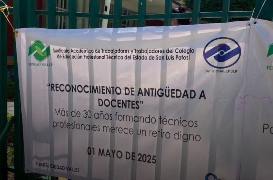 Se mantienen labores en Conalep 044 de Ciudad Valles pese a protestas