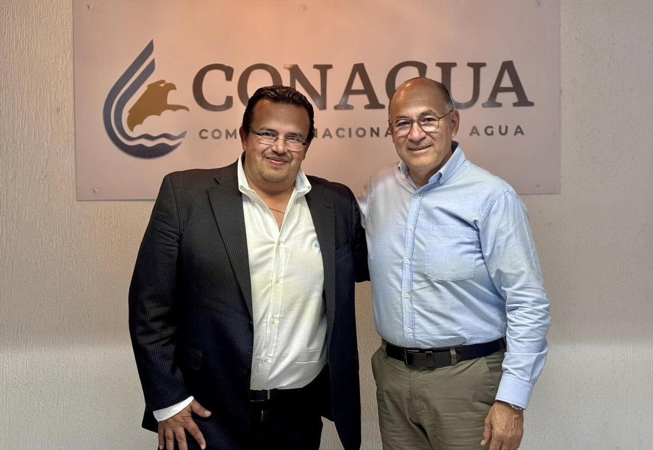 Conagua y Ayuntamiento acuerdan obras clave para garantizar abasto de agua