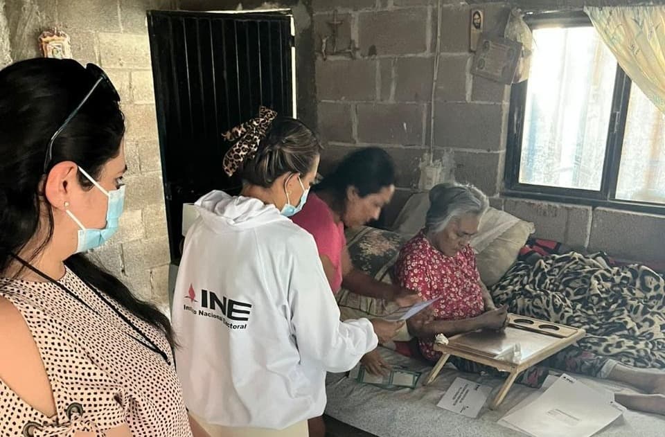 Da inicio proceso de voto anticipado del INE en Rioverde