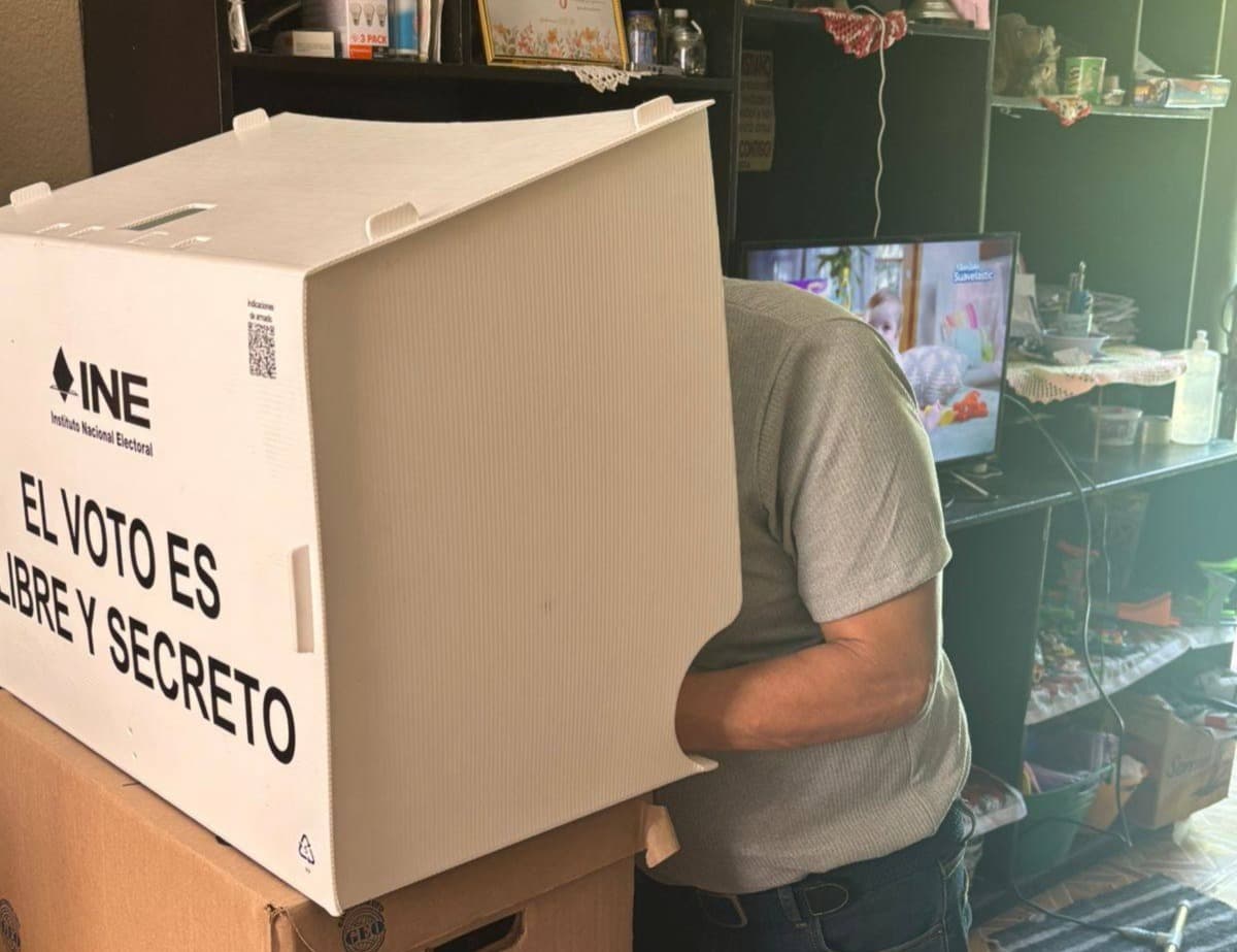 Continua INE proceso de votación anticipada en la entidad
