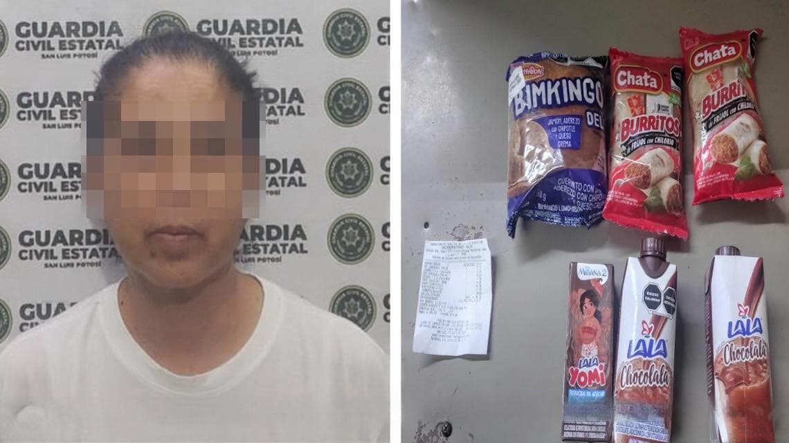 Guardia Civil Estatal detiene a “peligrosa” mujer que robo por necesidad