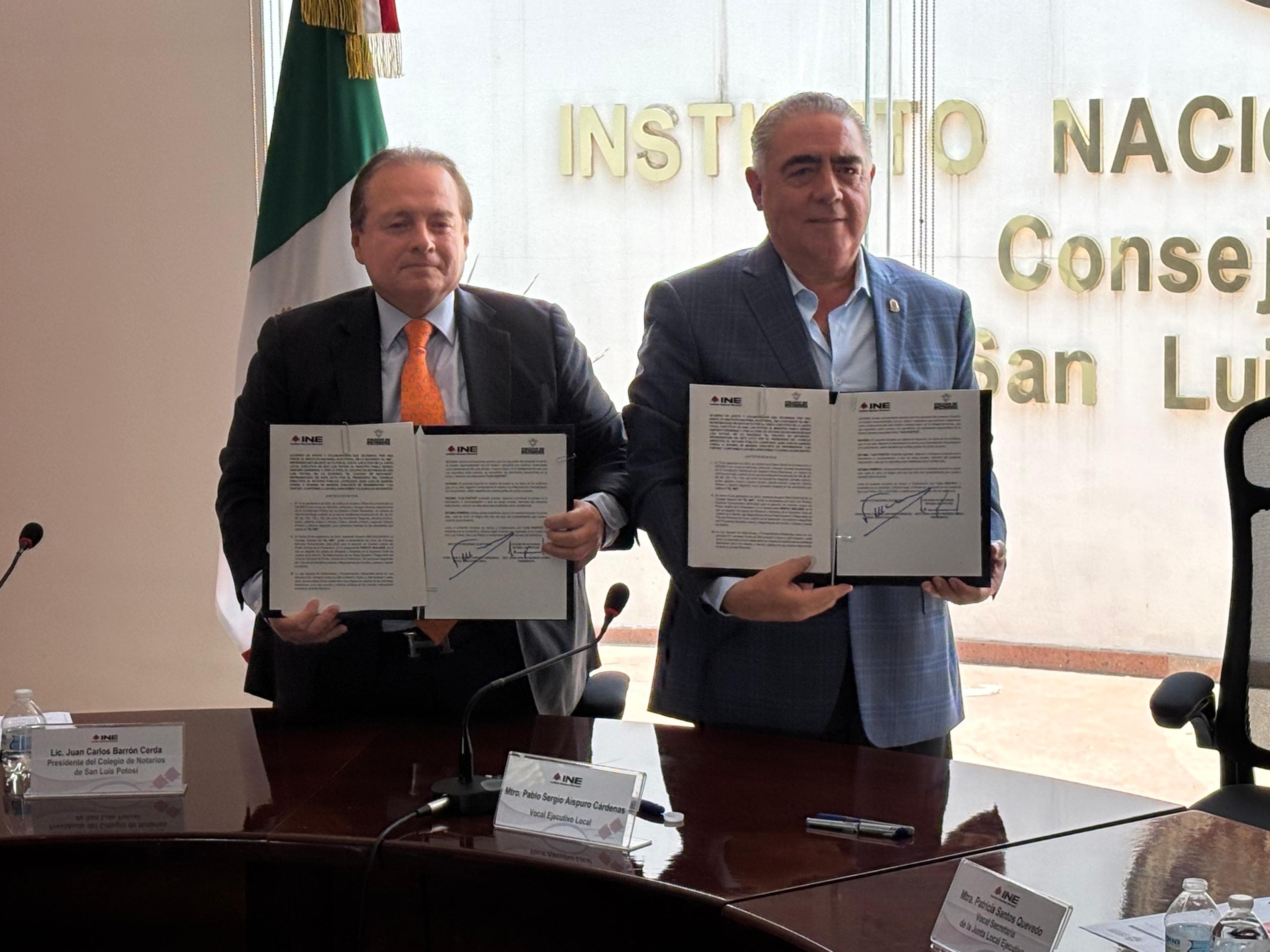 Firma INE y Colegio de Notarios convenio de colaboración para elecciones judiciales