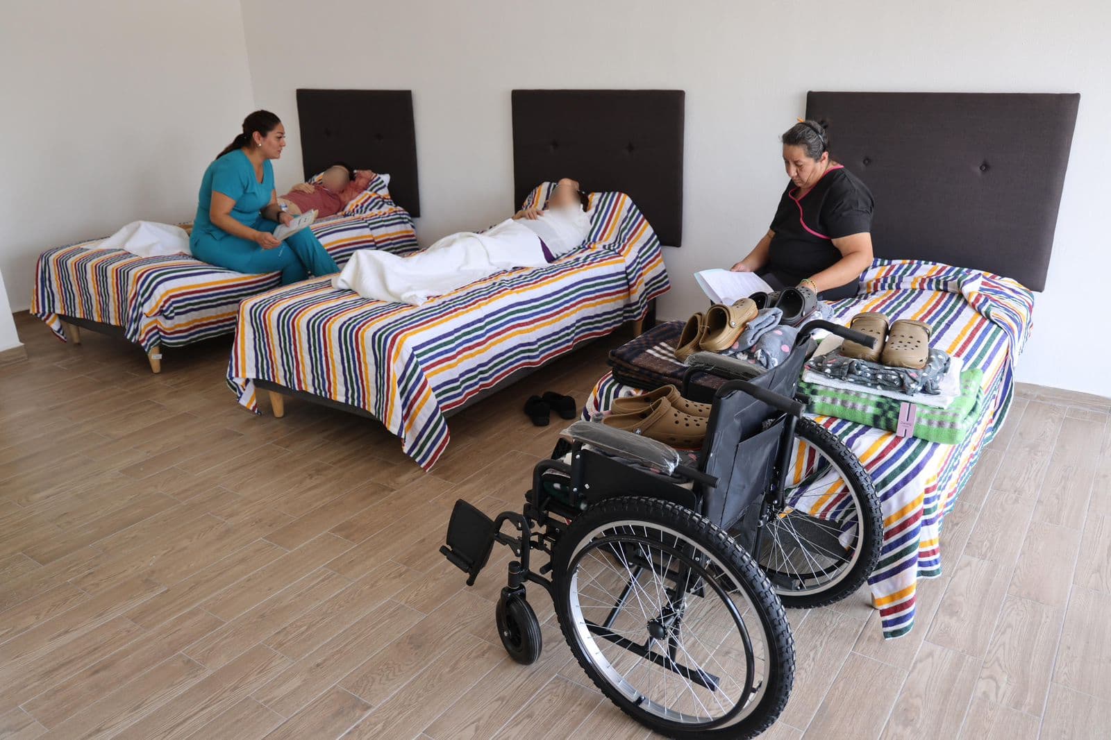 Evalúa Fiscalía de SLP daño psicológico en adultos mayores rescatados de asilo Santa Sofía
