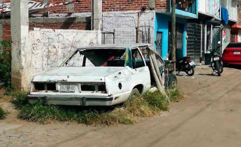 Retira SSPC hasta cuatro vehículos abandonados por semana en SLP