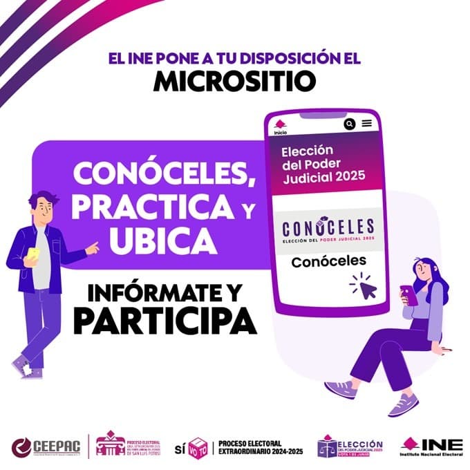 Micrositio del CEEPAC supera 18 mil visitas antes de la elección judicial