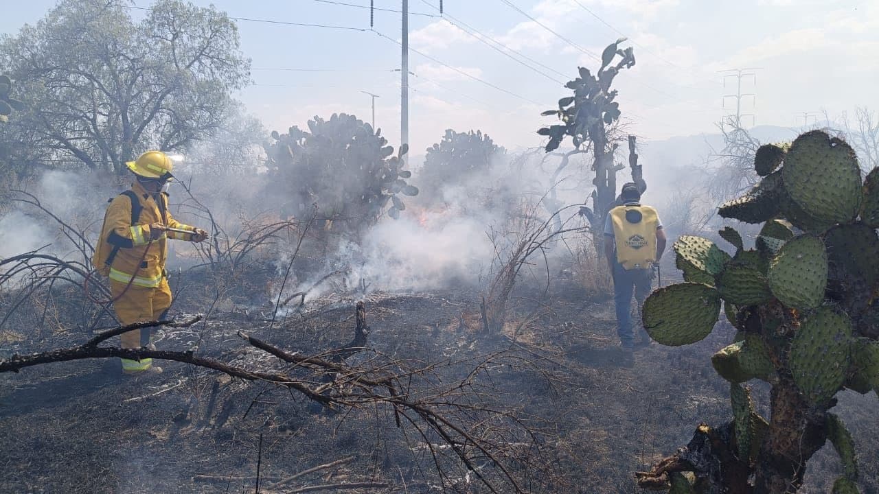 Solo tres detenidos por incendios forestales en SLP