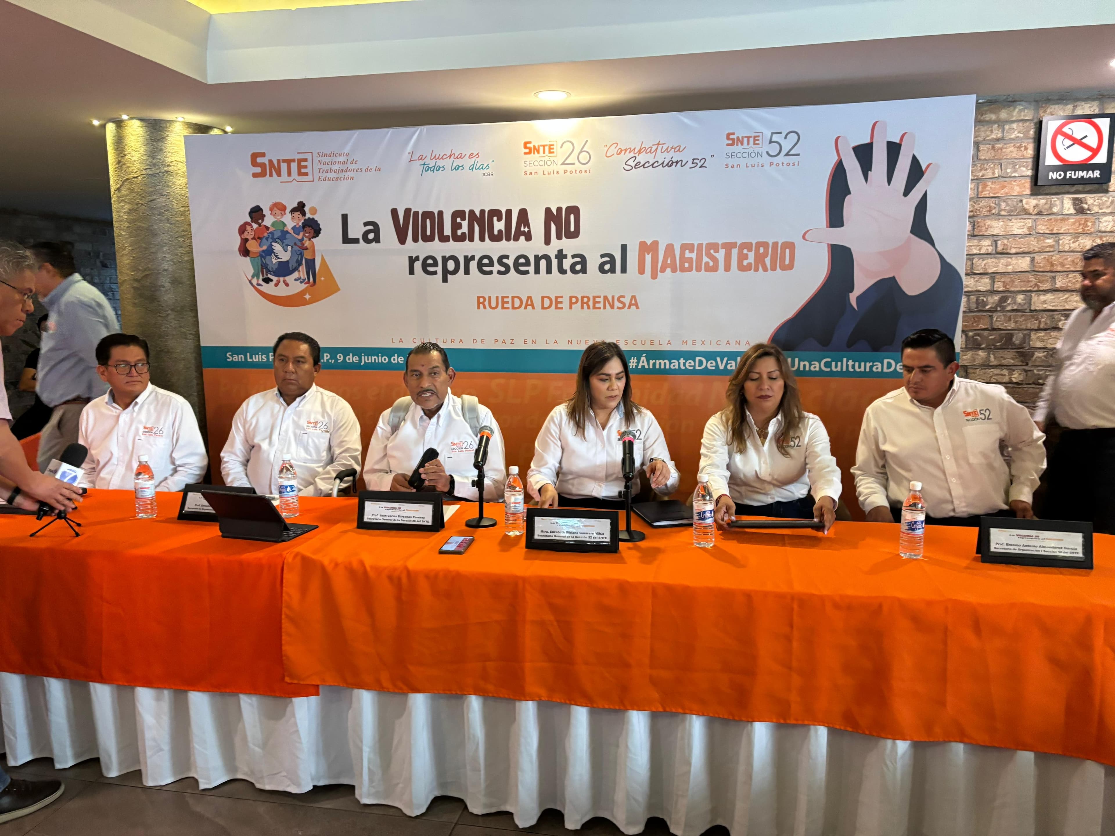 Secciones 26 y 52 del SNTE se deslindan de actos violentos de la CNTE