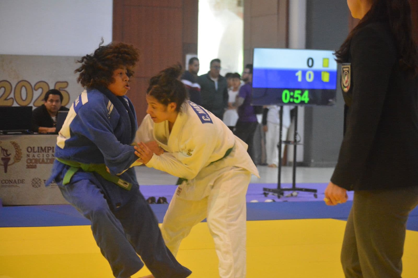 Orgullo potosino: Cristina Marceleño gana medalla de bronce en judo Sub-18