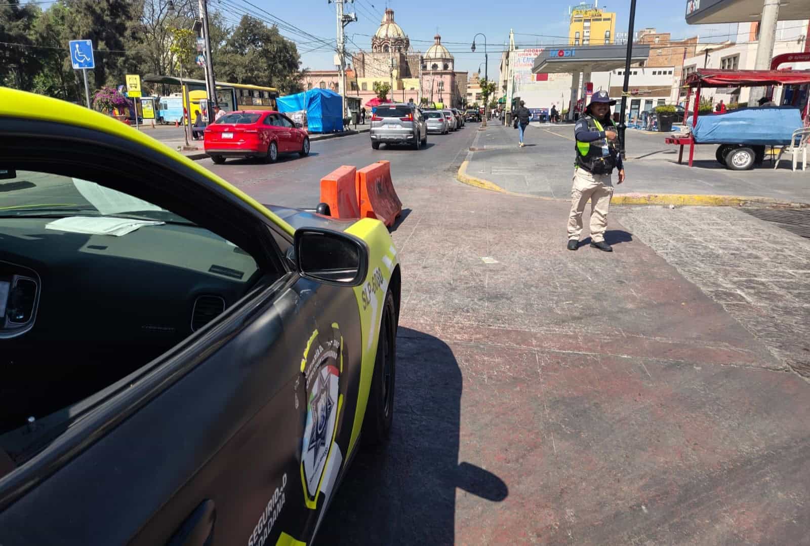 Piden restringir tráfico pesado en el Centro Histórico de SLP