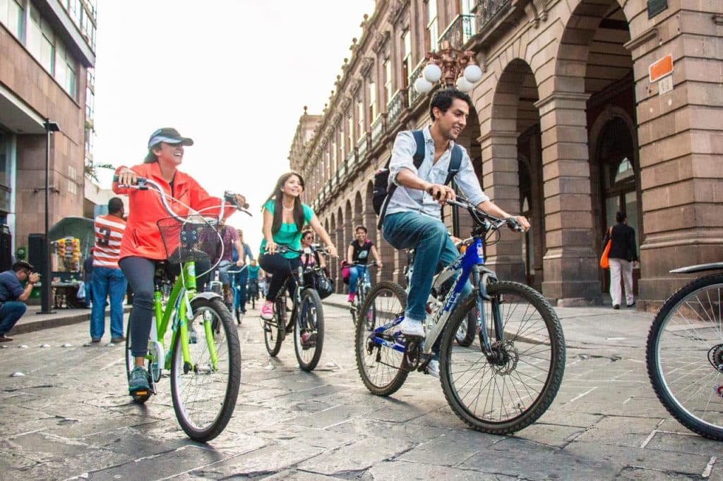 Se posiciona SLP en quinto lugar de movilidad ciclista en México