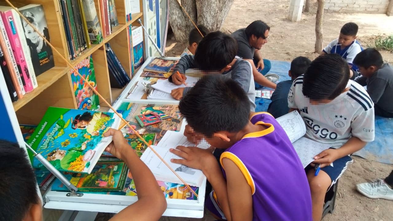 Siguen actividades itinerantes del aprendemovil a lo largo de la Capital potosina