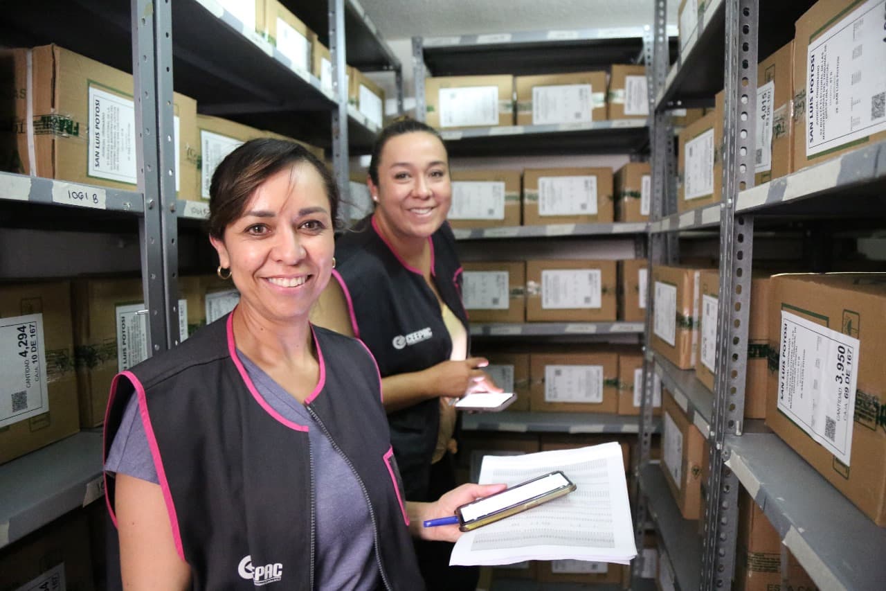 Trasladará CEEPAC paquetes electorales y boletas a bodega central