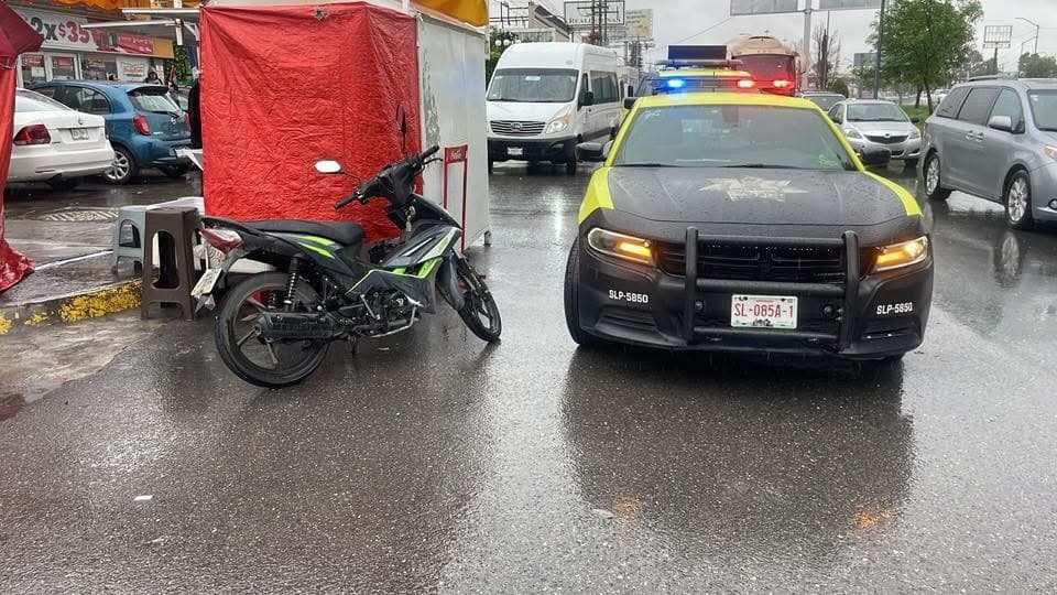 Aumenta número de motociclistas y de accidentes viales en la Capital Potosina