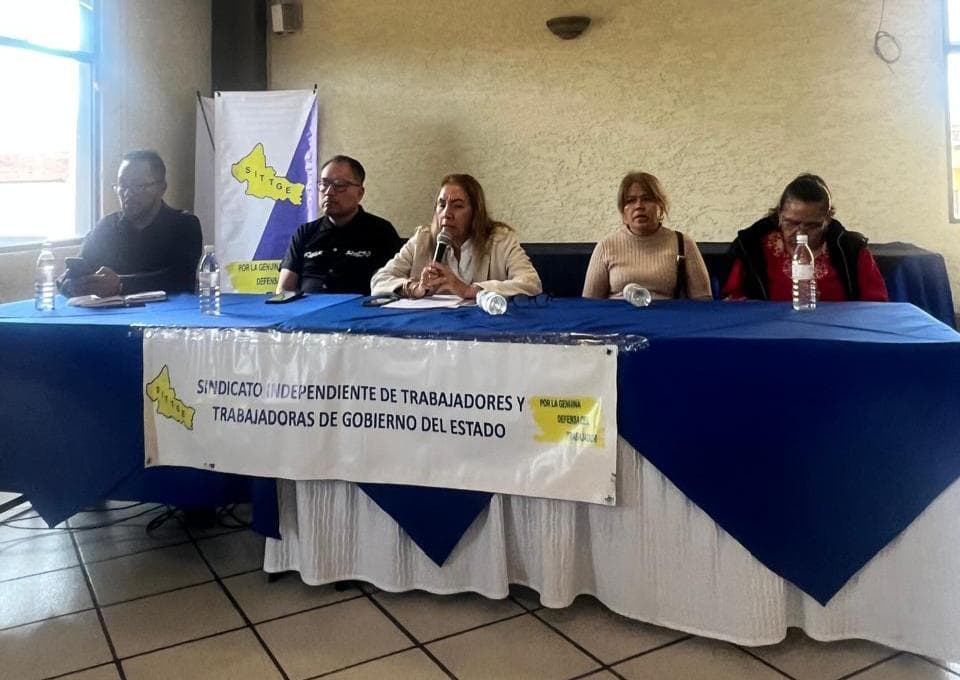 SITTGE denuncia hostigamiento judicial y adeudos por parte del Gobierno estatal