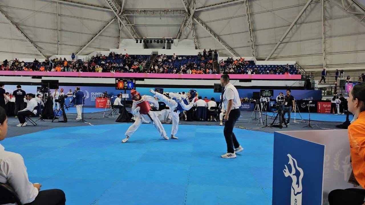 Suma SLP tres medallas en taekwondo durante Olimpiada Nacional 2025