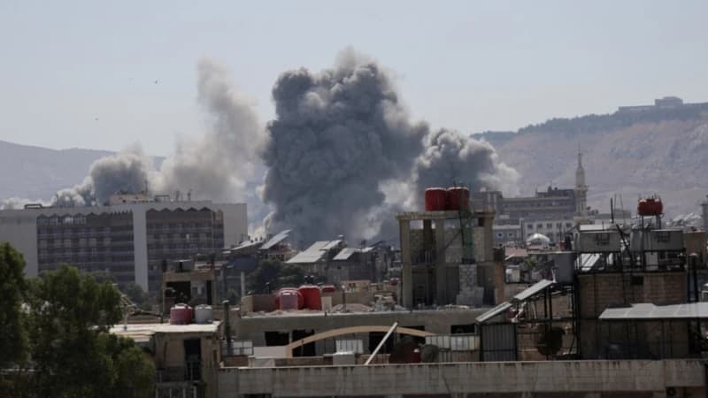 Israel lanza ataques aéreos contra Siria en defensa de la comunidad drusa
