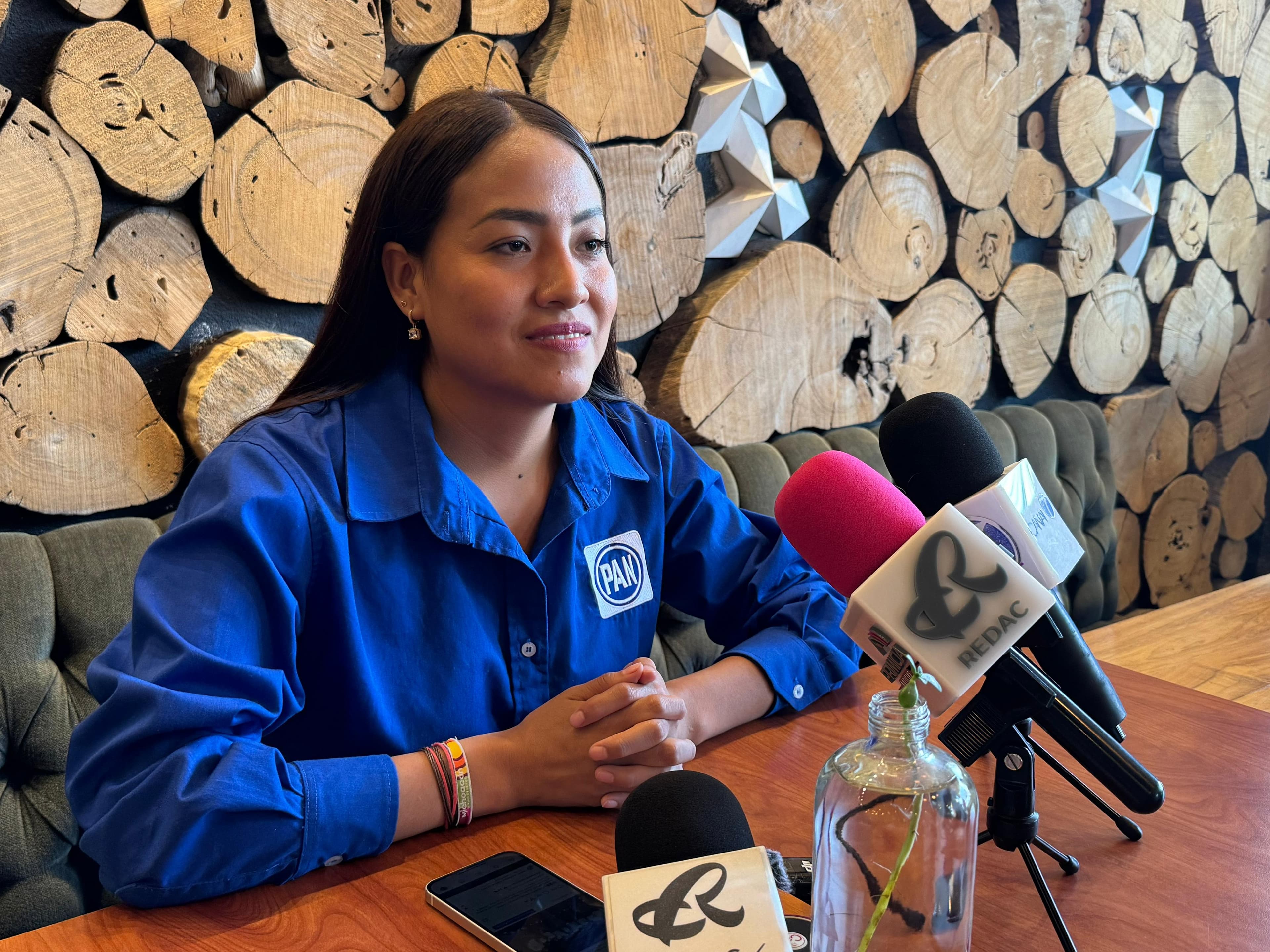 Malinali Pérez visita SLP y llama a renovar Acción Juvenil rumbo a 2027