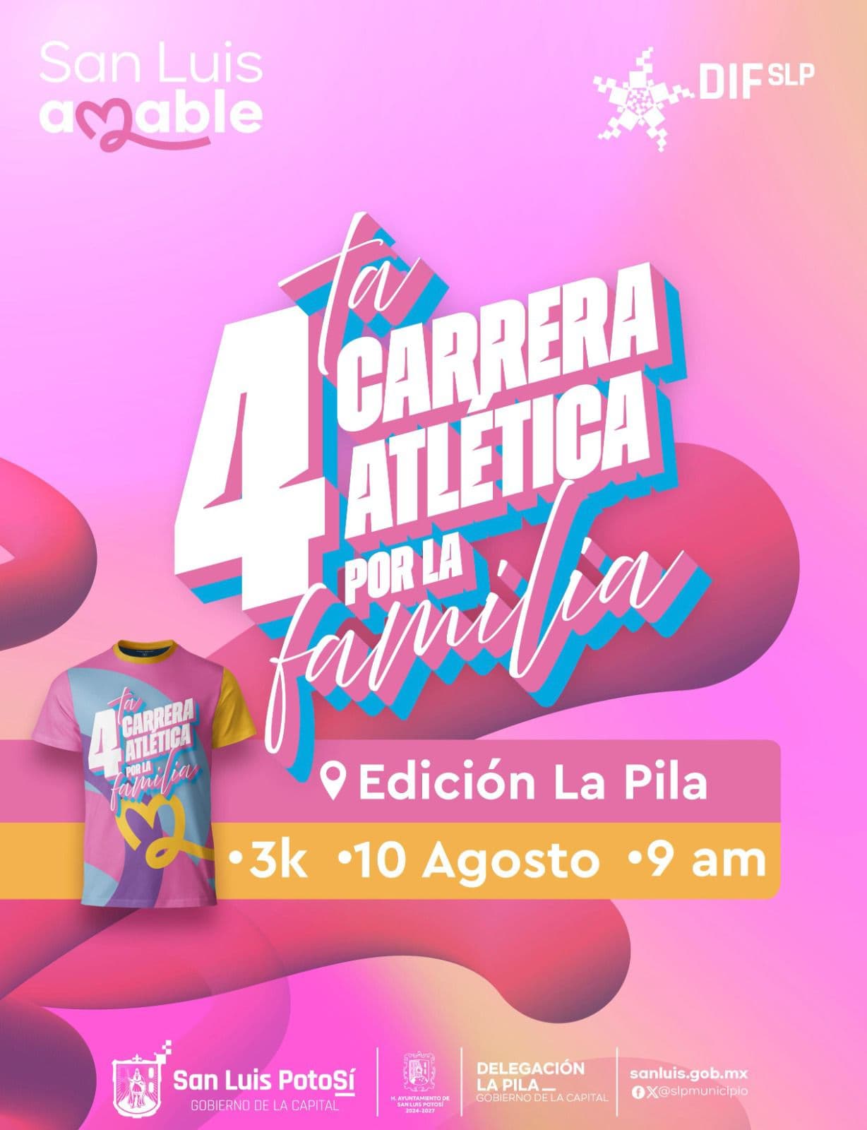 La Carrera por la Familia llega a La Pila