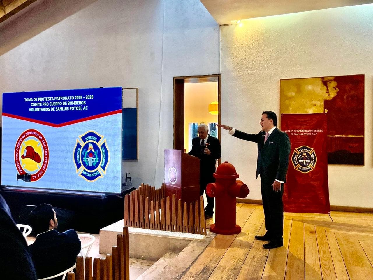 Asume José Eduardo Moreno presidencia del Patronato de Bomberos