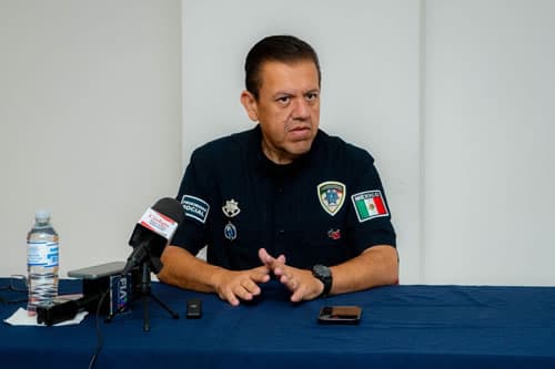 Titular de la SSPC es atropellado durante operativo por lluvias en SLP