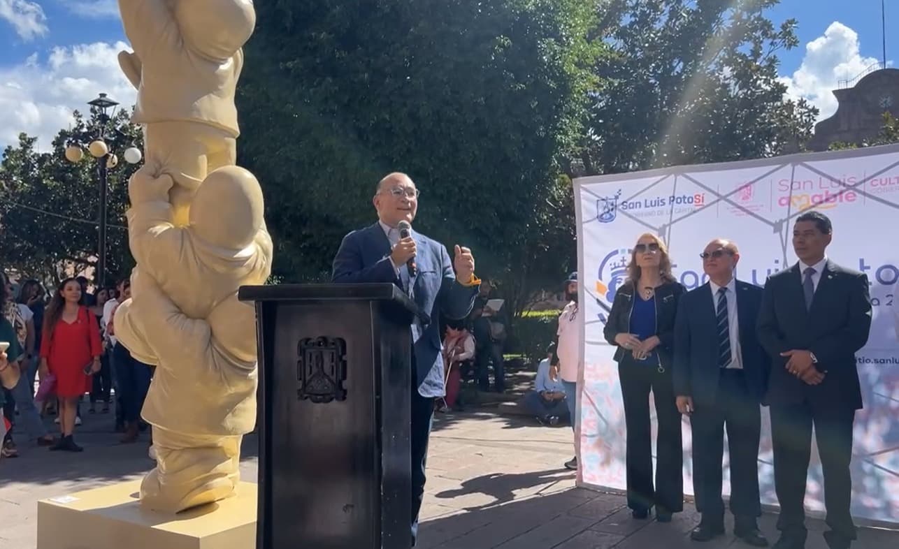 Recibe SLP magna exposición de Mafalda y Timoteo