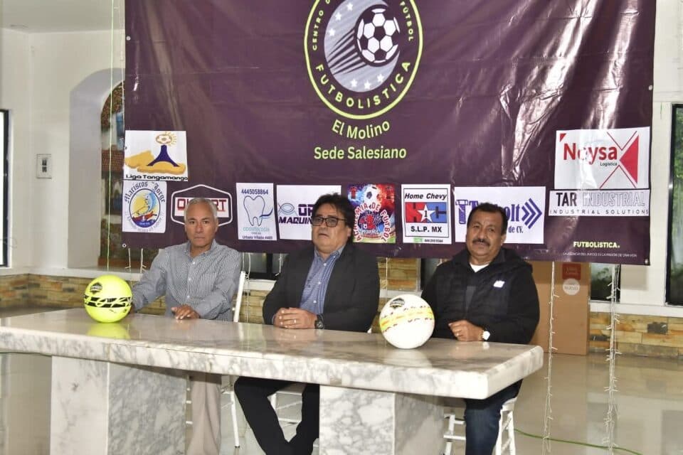 Impulsará nuevo Centro de Formación Futbolística a jóvenes talento de SLP