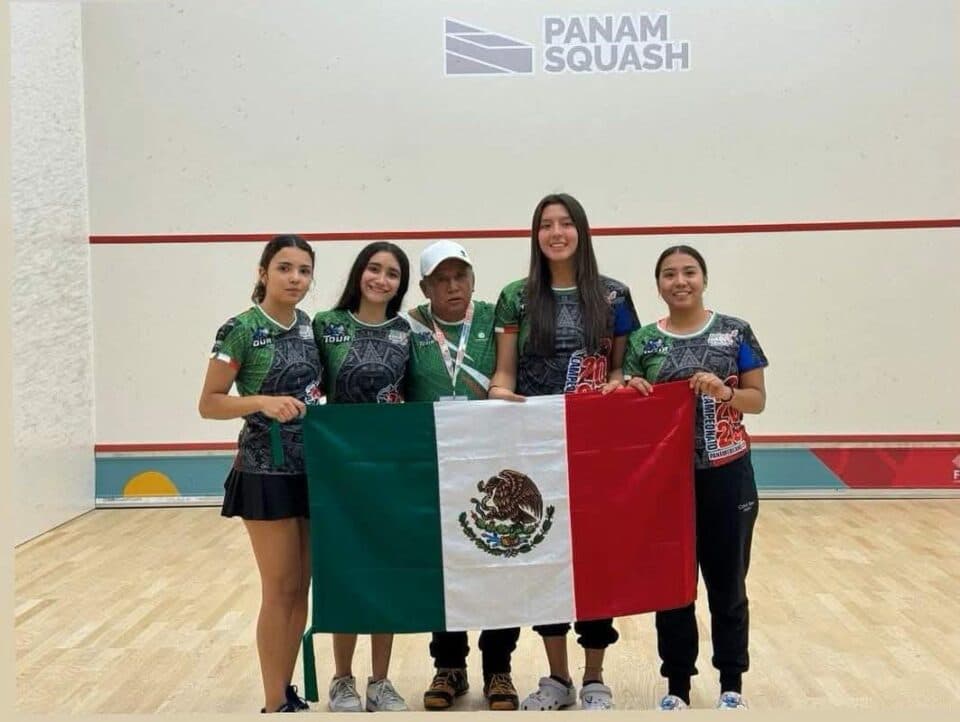 Triunfan potosinas en la Selección Mexicana Femenil de Squash
