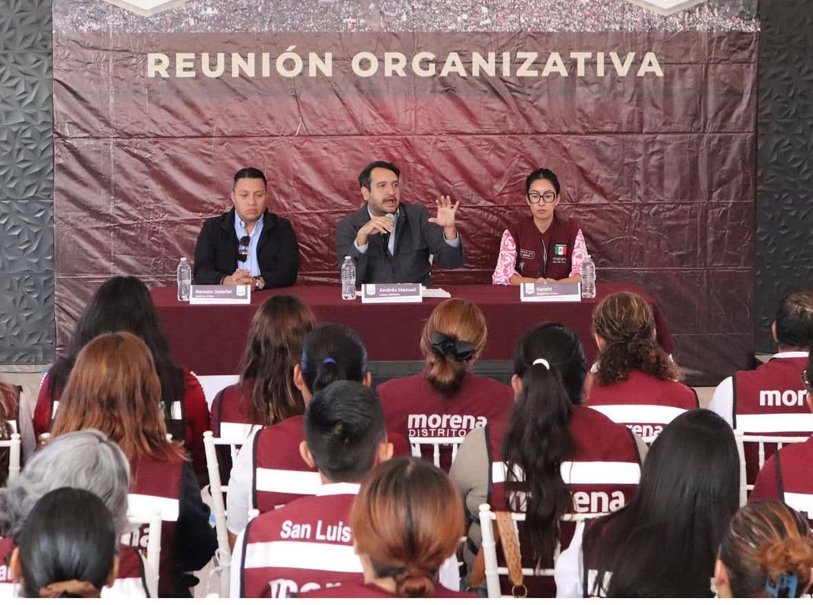 Realiza Andy López Beltrán segunda visita a operadores políticos este 2025