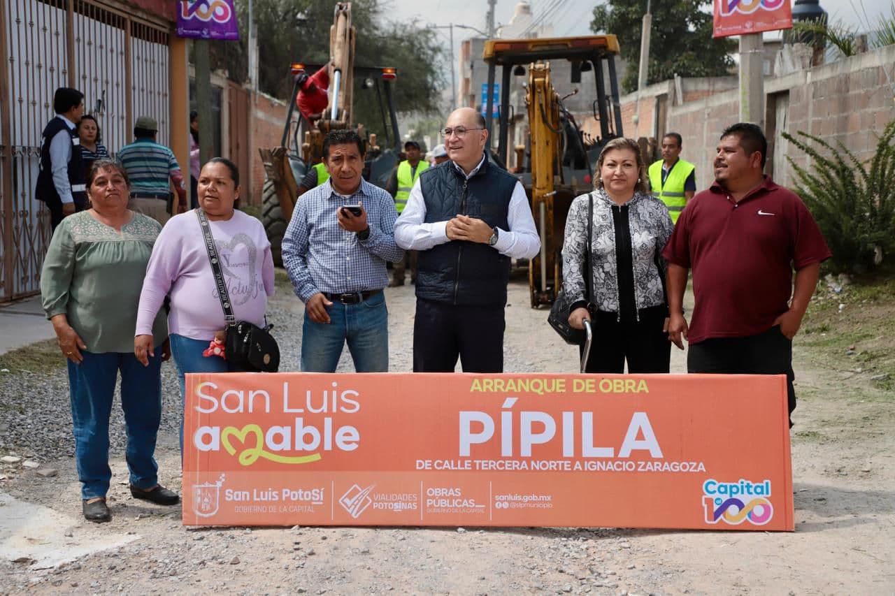 Inicia Ayuntamiento modernización de la calle Pípila en Tierra Blanca
