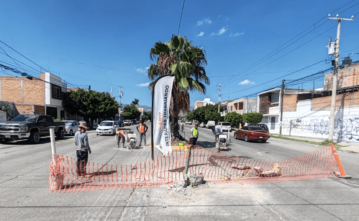 Comienza Interapas importante obra de rehabilitación en Col. El Llano