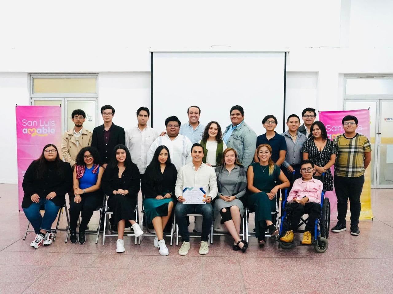 Fortalece SLP Capital participación juvenil con 12 comisiones especializadas