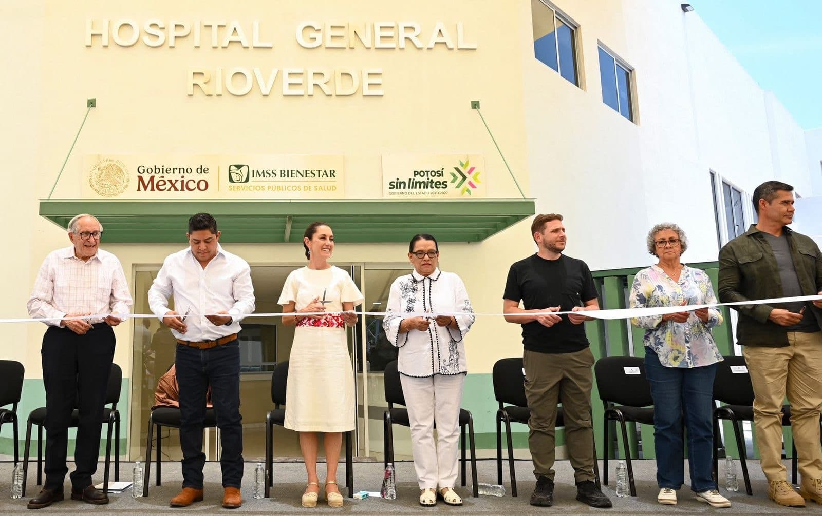 Entre inversiones y zafarranchos, Sheinbaum recorre SLP