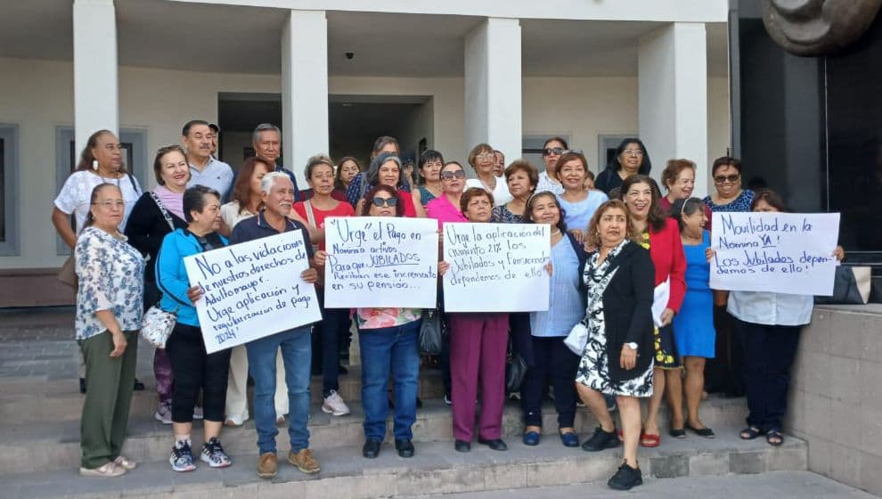 Jubilados del Poder Judicial exigen aplicación del aumento salarial de 2024