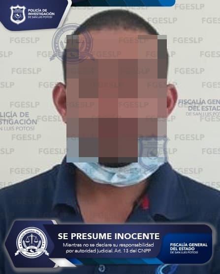Cumplimenta FGESLP orden de aprehensión a Miguel N por homicidio calificado