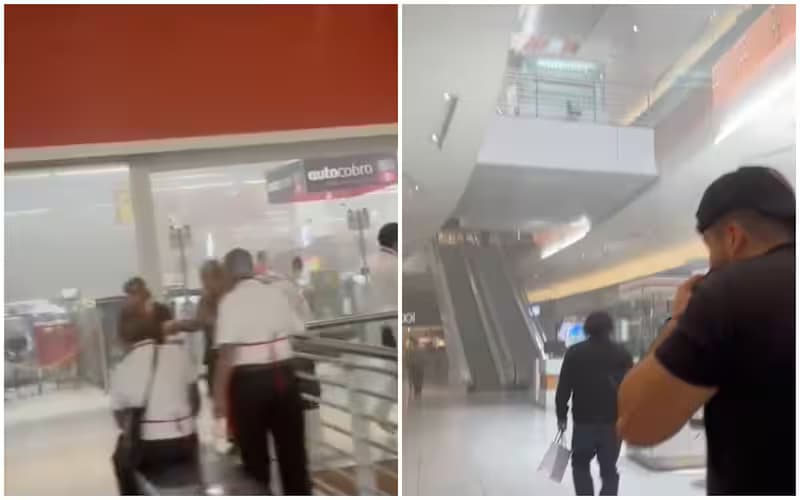 Evacúan a más de 100 personas por incendio en Soriana de CDMX