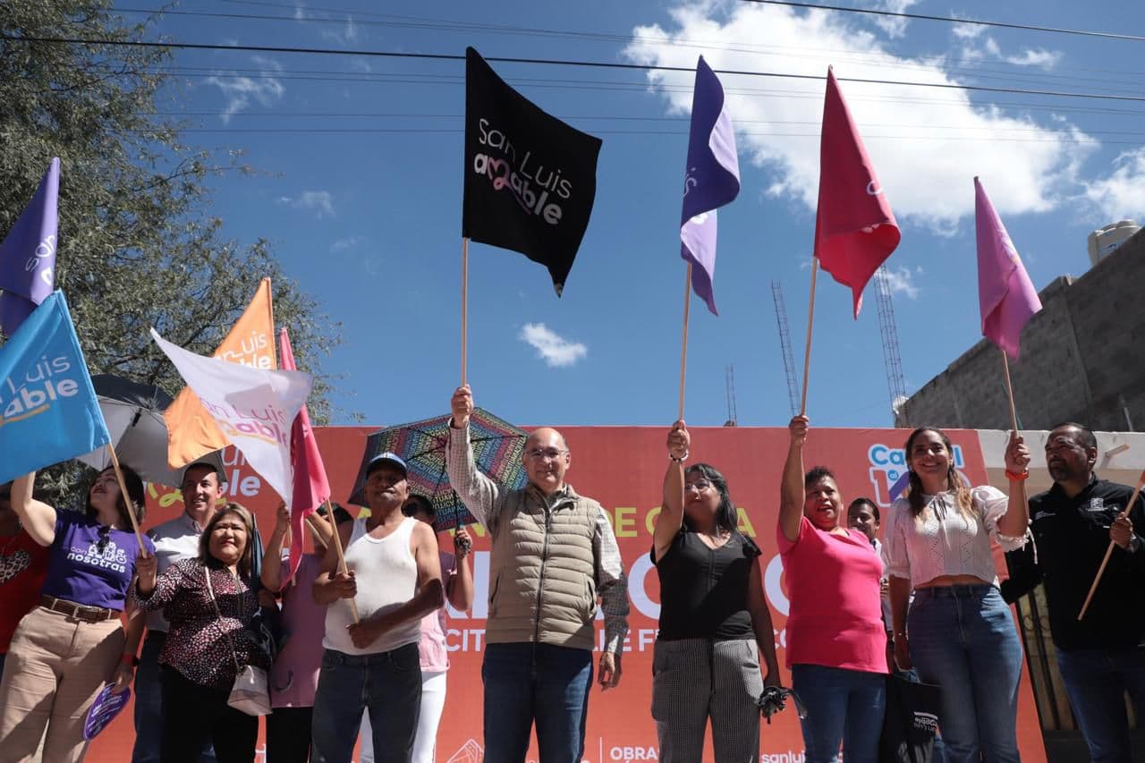 Arranca Galindo obra en Mártires de la Revolución
