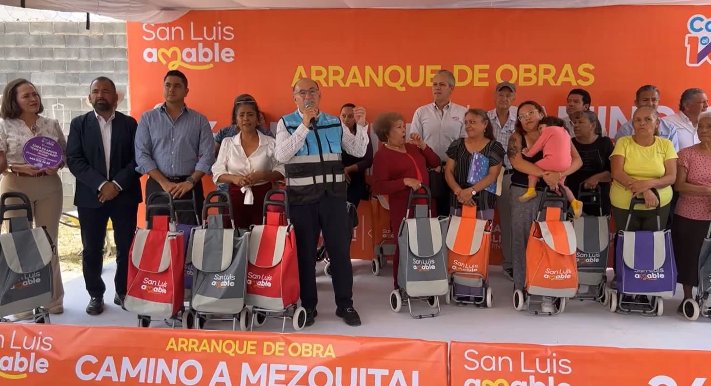 Da Galindo banderazo de arranque a obras viales en Los Limones
