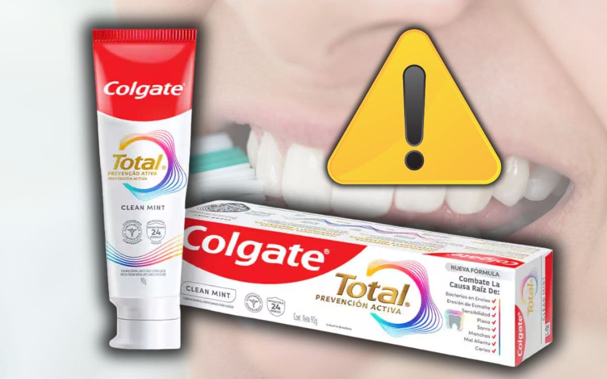 Retira Cofepris Colgate Total CLEAN MINT del mercado